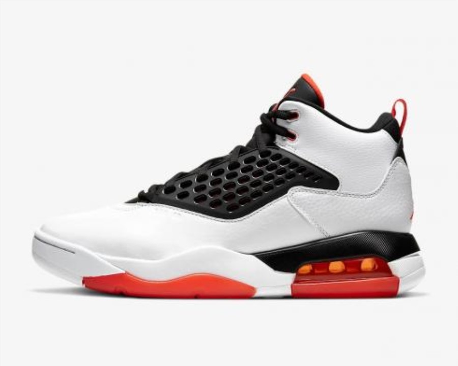 エア ジョーダン Maxin 200 ホワイト チーム オレンジ ブラック シューズ ジャパン