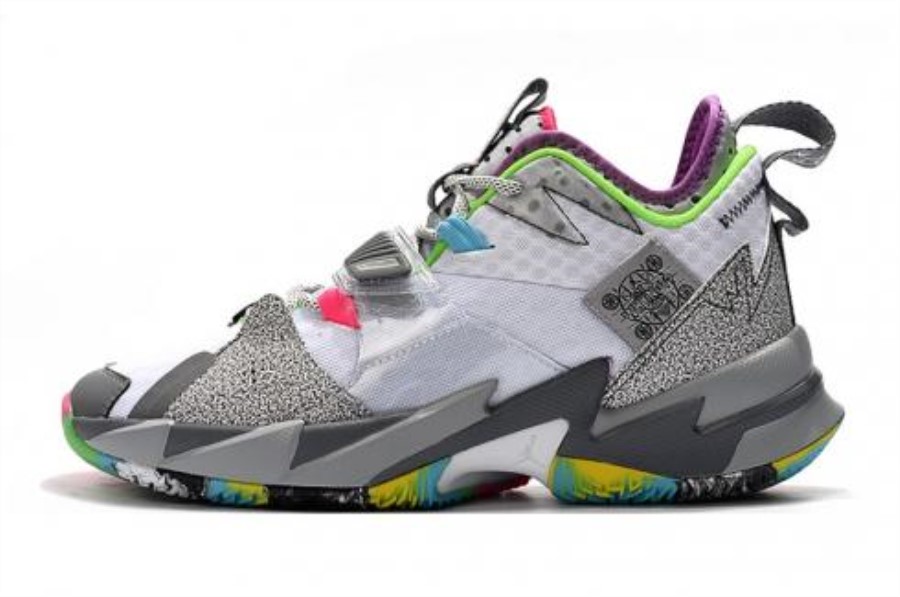 ナイキ エア ジョーダン ホワイ ノット Zer0.3 Pf ウルフ グレー ゼロ ノイズ ウェストブルック バスケットボール シューズ ジャパン