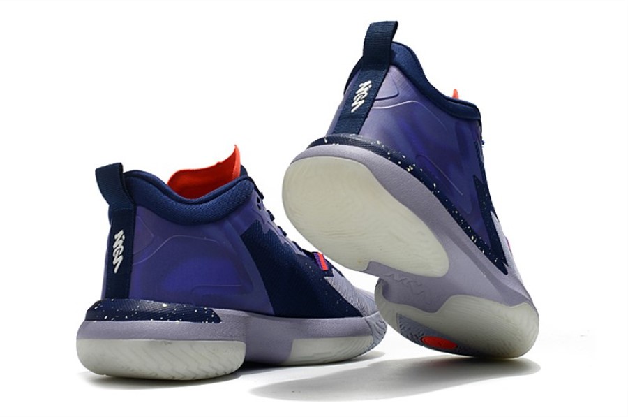 ナイキ エア ジョーダン ザイオン 1 ブルー ボイド 激しいパープル インディゴ ヘイズ ブライト クリムゾン ジャパン