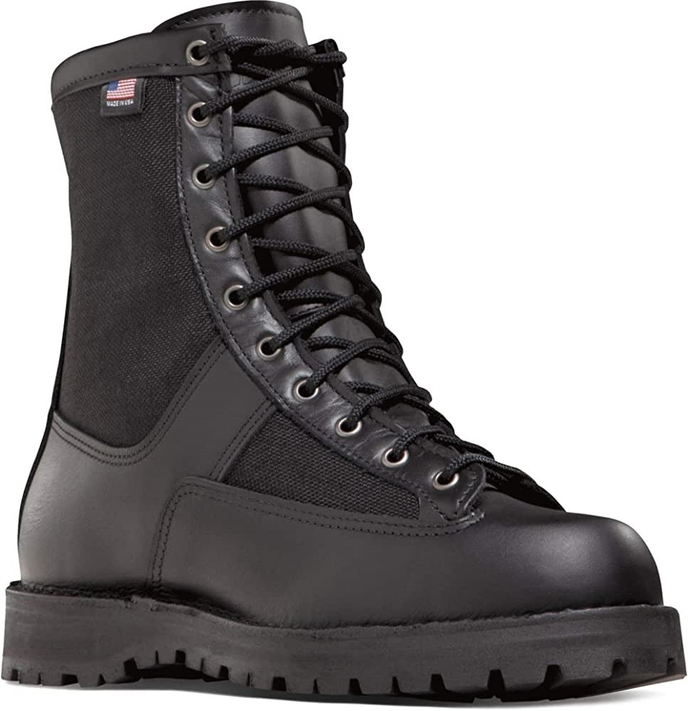 エア ジョーダン ダナー メンズ アカディア 8" ブラック 200g ミリタリー アンド タクティカル ブーツ