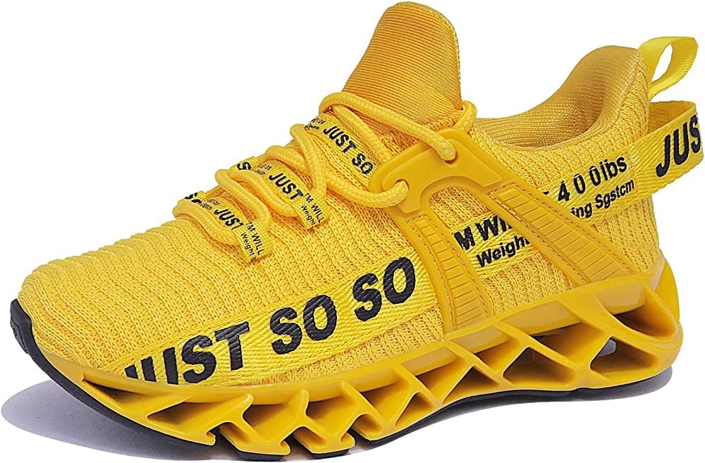 エアジョーダン ウミョーゴ 男の子 女の子 シューズ テニス ランニング 軽量 通気性 キッズ スニーカー イエロー